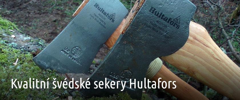 Kvalitní sekery Hultafors